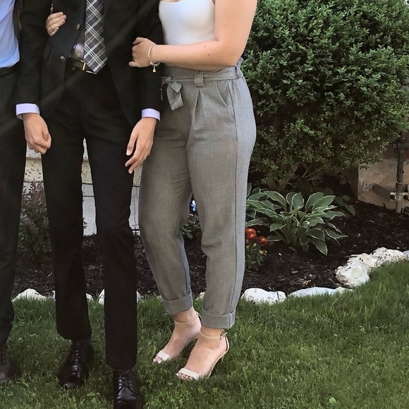 Dynamite Slim Leg Belted Dress Pant - Picture 12 of 12